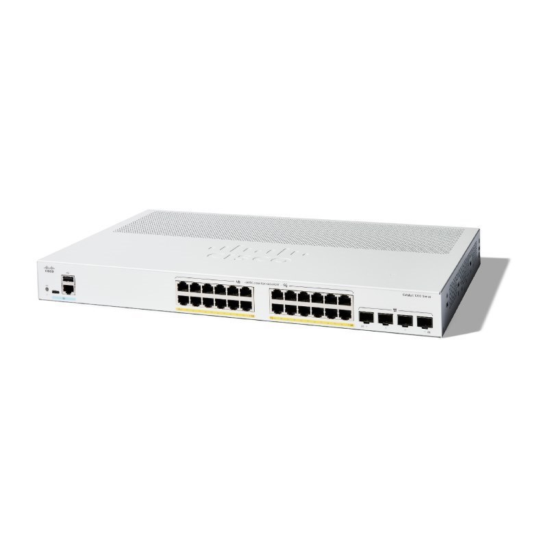 Cisco Catalyst 1200 24-Port Ge, PoE, 4x1G SFP