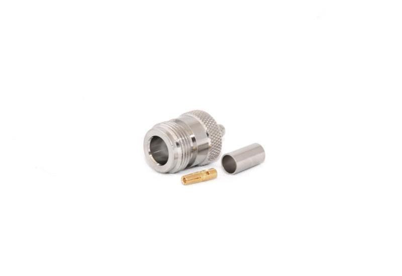 Go Wireless N-Type Female Crimp Connector For LMR195/RG58