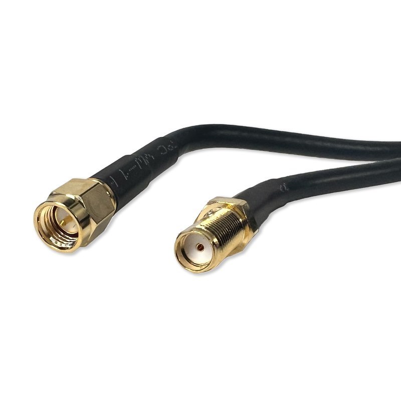 Go Wireless SMA-Male To SMA-Female Bulkhead 200CM LLC200 50 Ohm Coax Cable