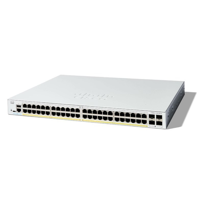 Cisco Catalyst 1300 48-Port Ge, PoE, 4x1G SFP