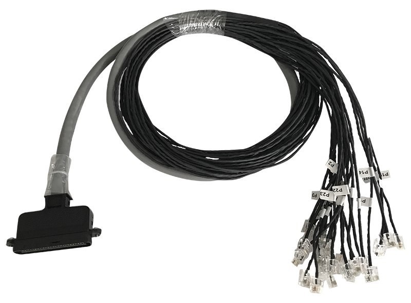 Grandstream Patton 10-50Telco/24Rj11 6 Foot Cable 50 Pin Telco To 24 RJ11 Plugs