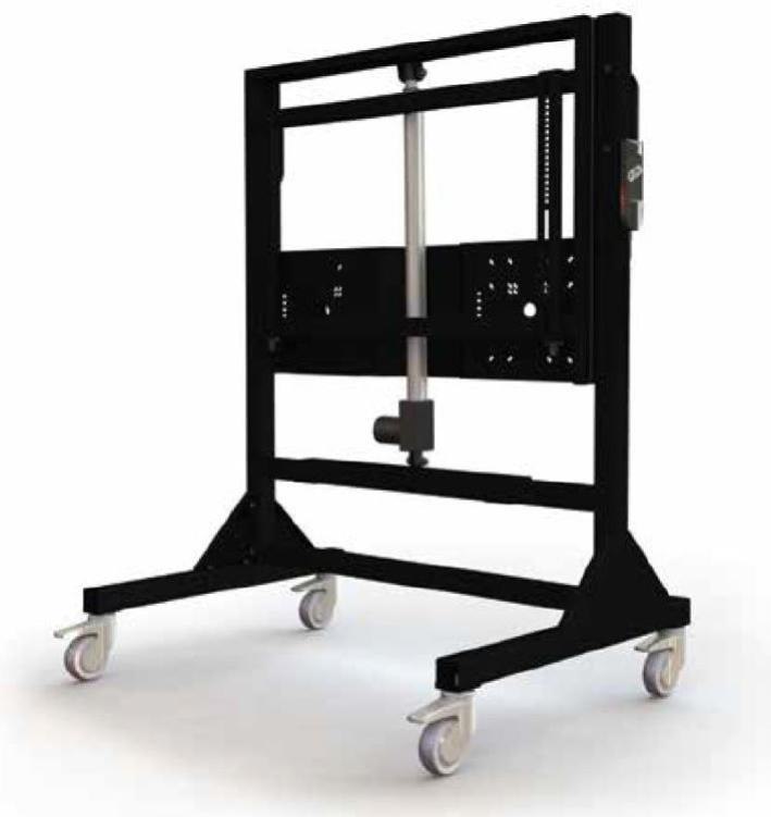 Gilkon FP7 V3 Mobile Trolley- Flat Screen Lift Mobile (Motorised) - Vesa 800 X 400, Max 120KGS