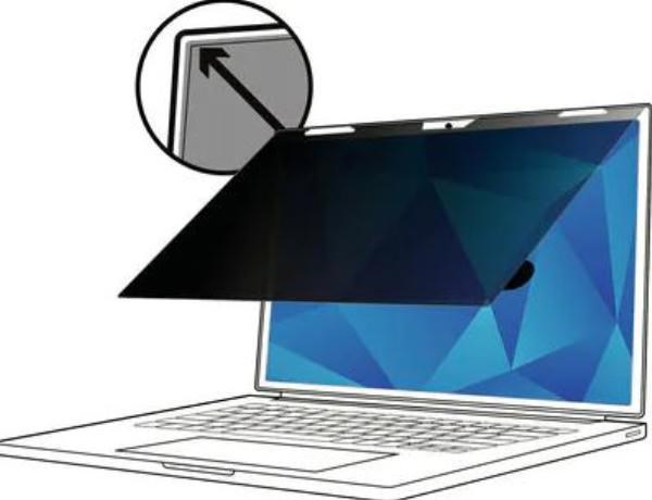 3M Privacy Filter For Apple MacBook Pro 14 2021 With 3M Comply Flip Attach, 16:10, Pfnap011