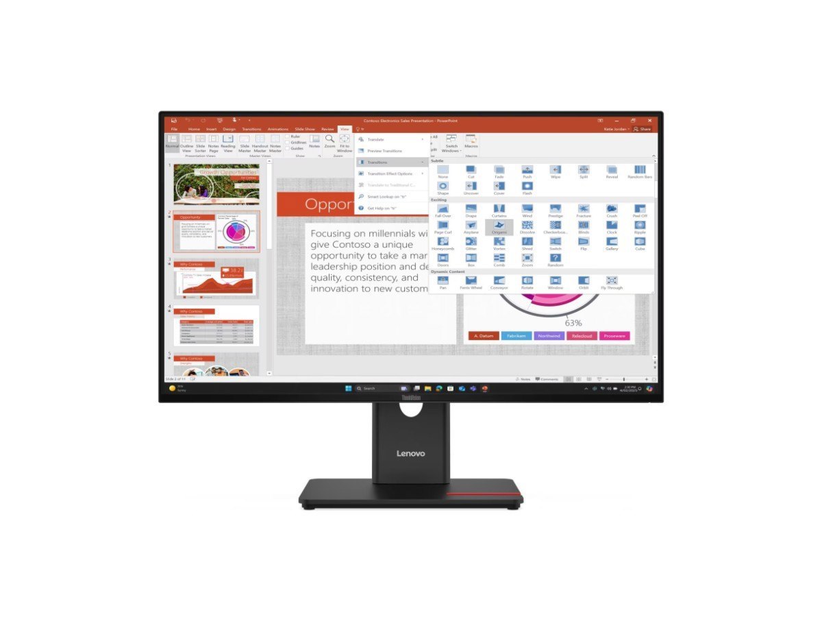 T27-40, 27 inch FHD Monitor with IPS and LTPS Stand with phone slot, variable refresh rate