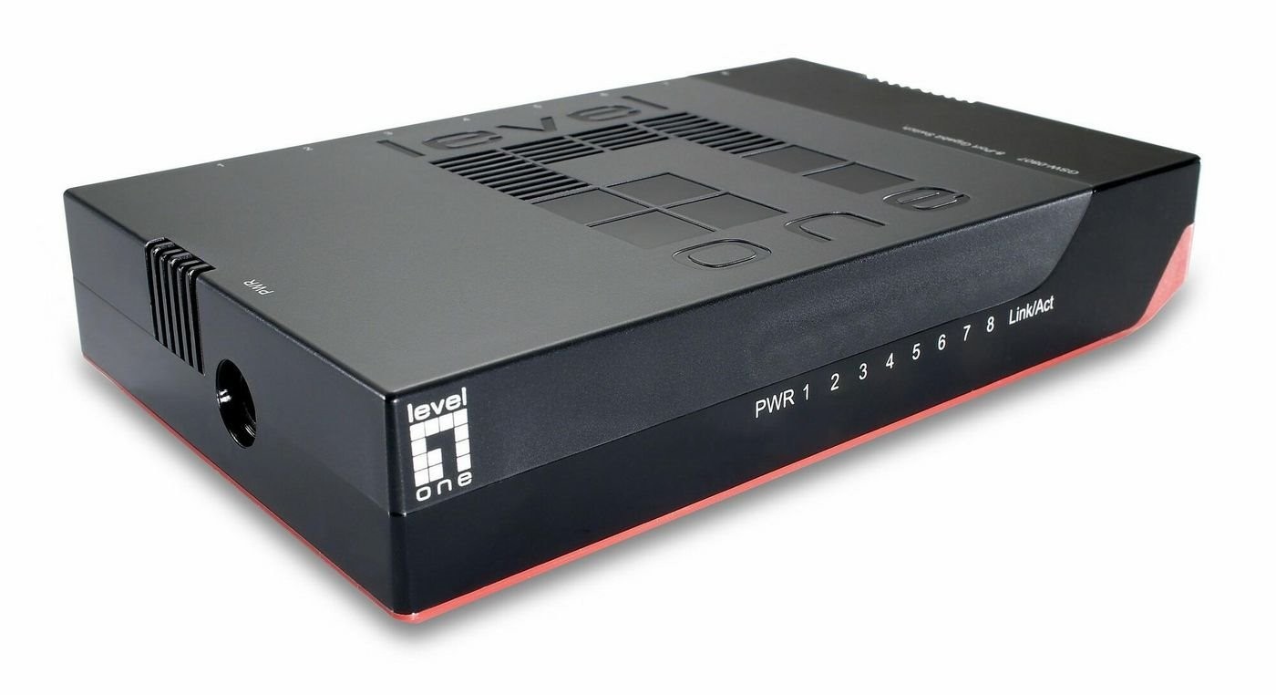 LevelOne GSW-0807 Switch 8-Porte Gigabit