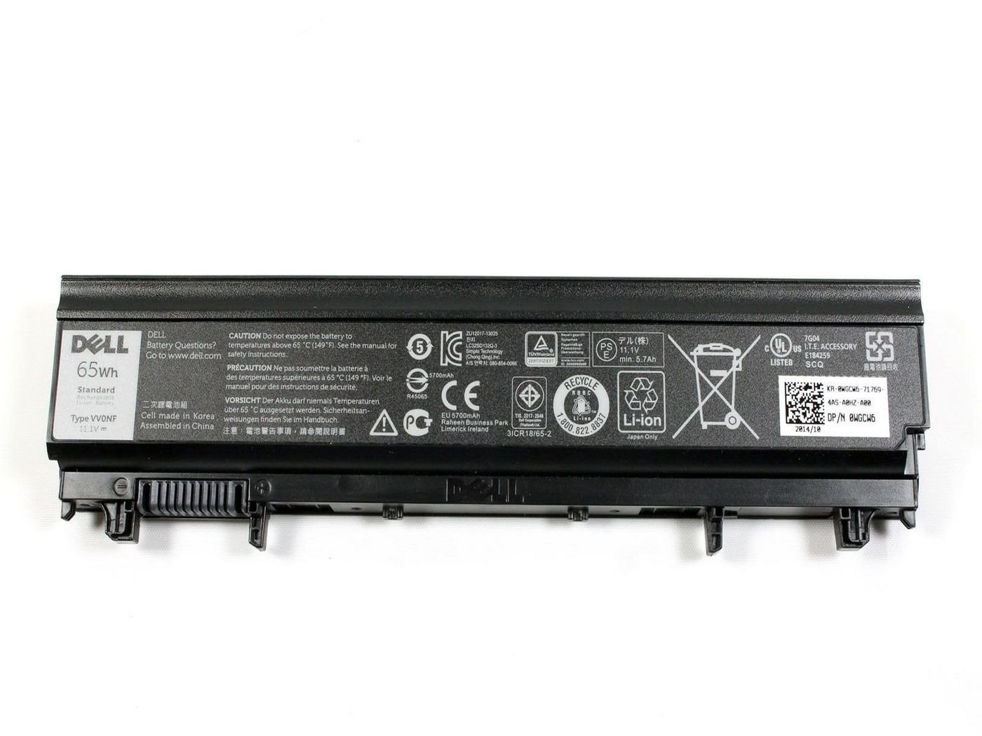 Dell Battery - Lithium Ion (Li-Ion)