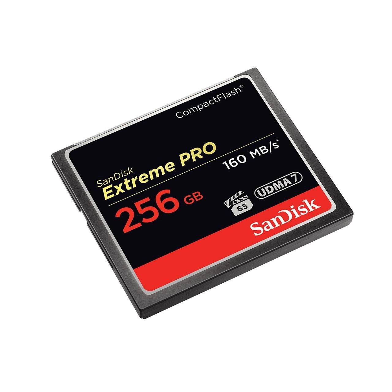 SanDisk Extreme Pro CompactFlash-kort 256GB 160MB/s