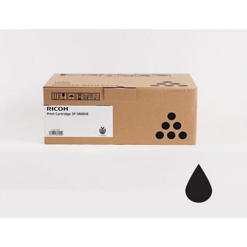 Ricoh 406523 Original Laser Toner Cartridge - Black Pack