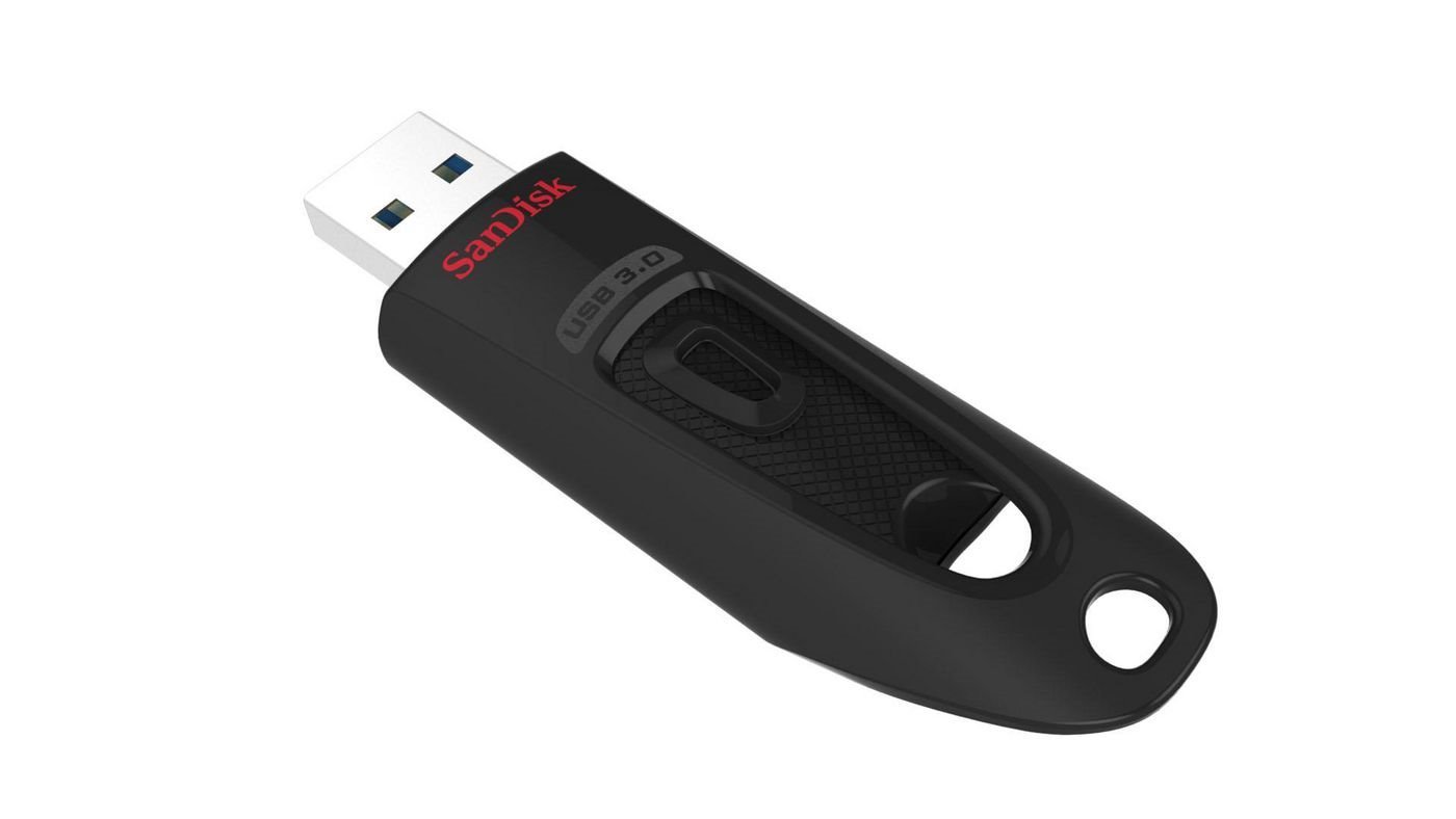 SanDisk Ultra 256GB Usb 3.0 Sort