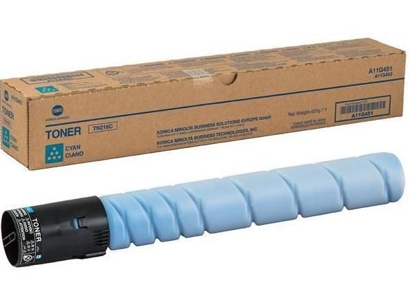 Konica Minolta TN221C Original Laser Toner Cartridge - Cyan - 1 Pack