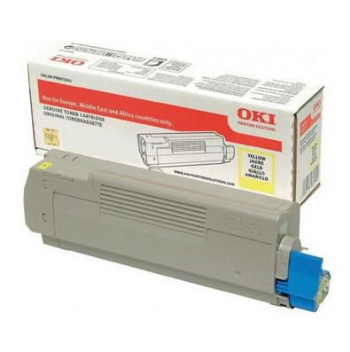 Oki Original LED Toner Cartridge - Yellow Pack