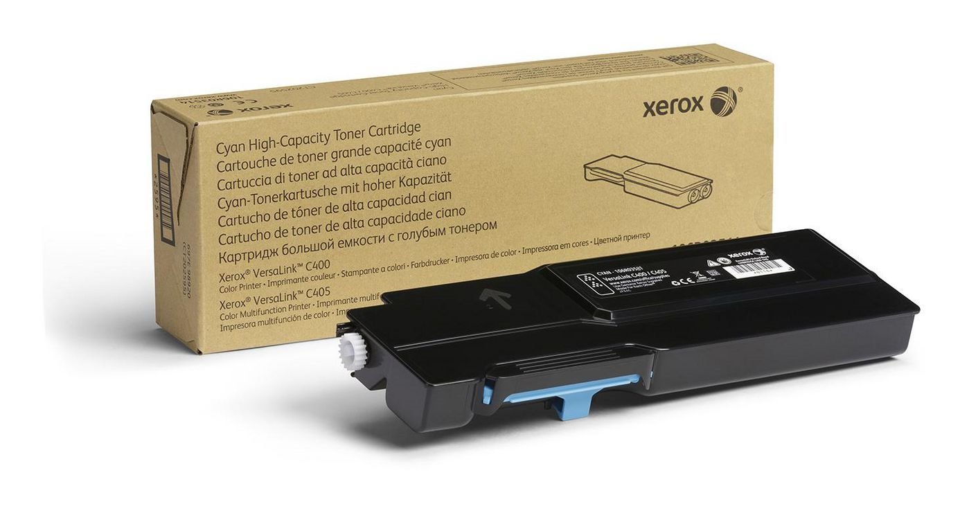 Xerox Original High Yield Laser Toner Cartridge - Cyan Pack