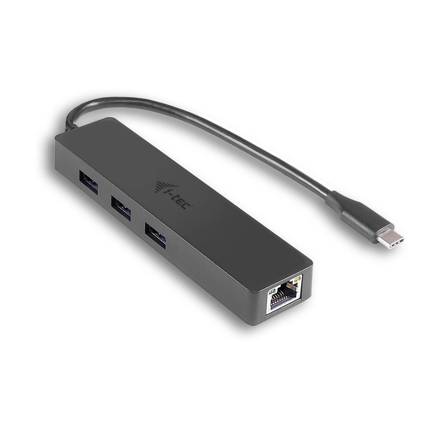 i-Tec Usb C Slim 3-Port Hub Adapter Hub 3 Porte Usb