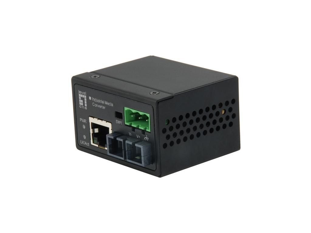 LevelOne Iec-4001 Medieomsætter Ethernet Fast Ethernet