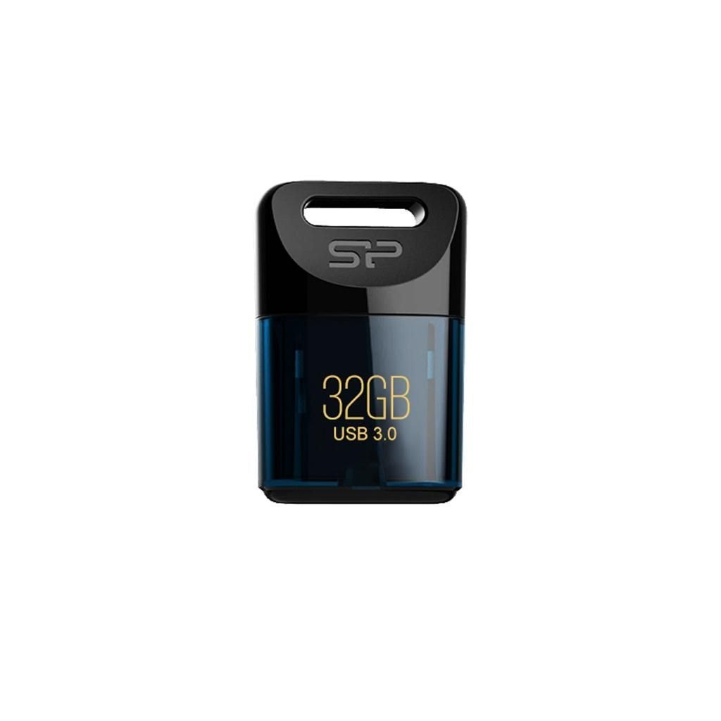 Silicon Power Jewel J06 32 GB USB 3.0 Flash Drive - Dark Blue