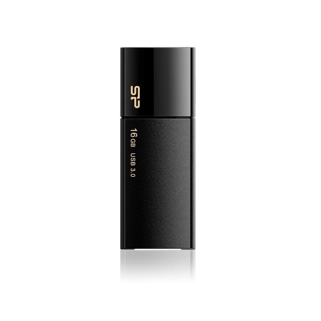Silicon Power Blaze B05 16 GB USB 3.0 Flash Drive - Classic Black