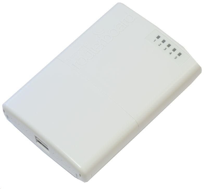 MikroTik RouterBOARD PowerBox Router 4-Port Switch Kabling