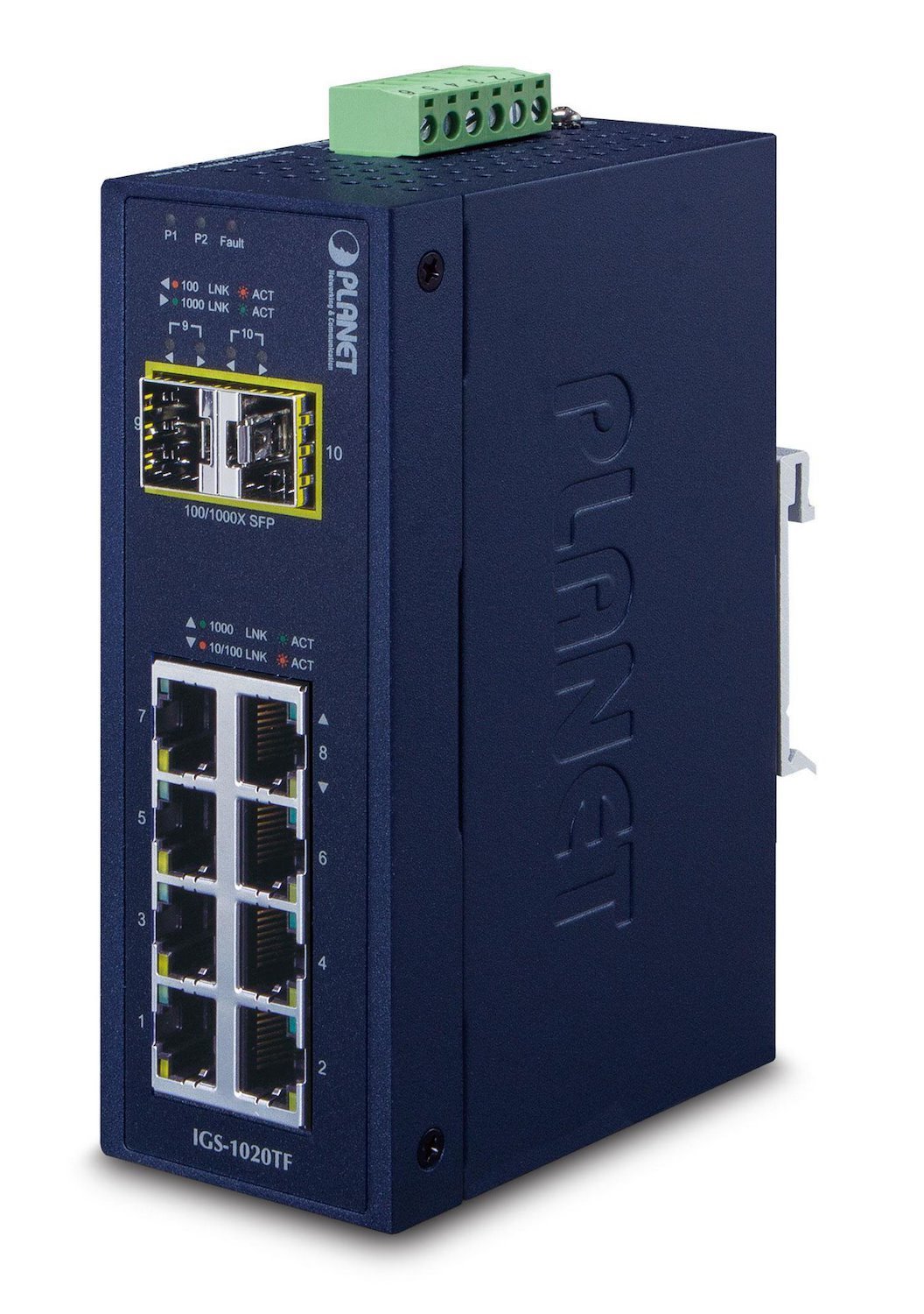 Planet Igs-1020Tf Switch 10-Porte Gigabit Ethernet