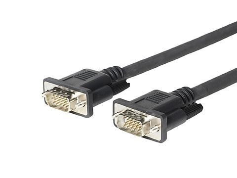 VivoLink Pro HD-15 (Vga) Han -> HD-15 (Vga) Han 1.8 M Mat Sort