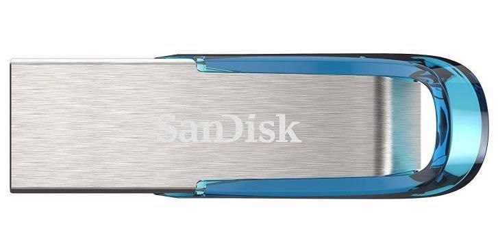 SanDisk Ultra Flair 64GB Usb 3.0 BLÅ SØLV