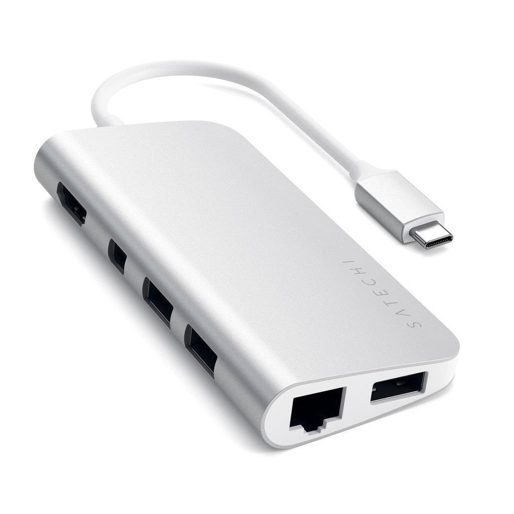 Satechi Aluminum Type-C Multimedia Adapter Dockingstation
