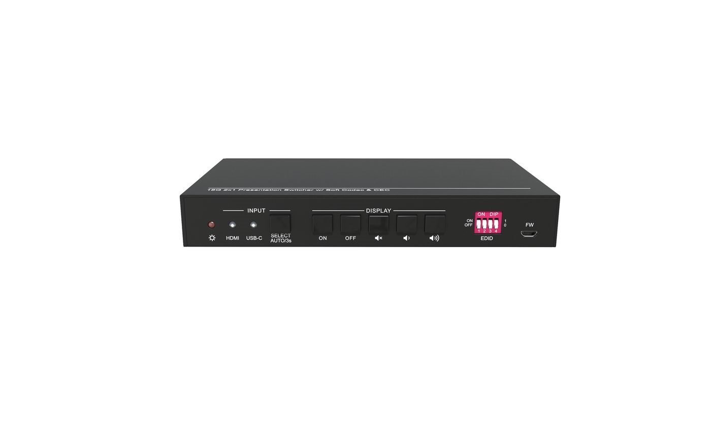 VivoLink Vlhub121-Mme 2X1 Switcher / Audio Disembedder