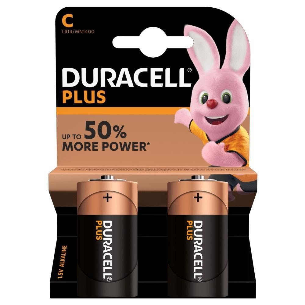 Duracell Power C-Type Standardbatterier