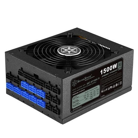 SilverStone Strider Titanium St1500-Ti Strømforsyning 1500Watt