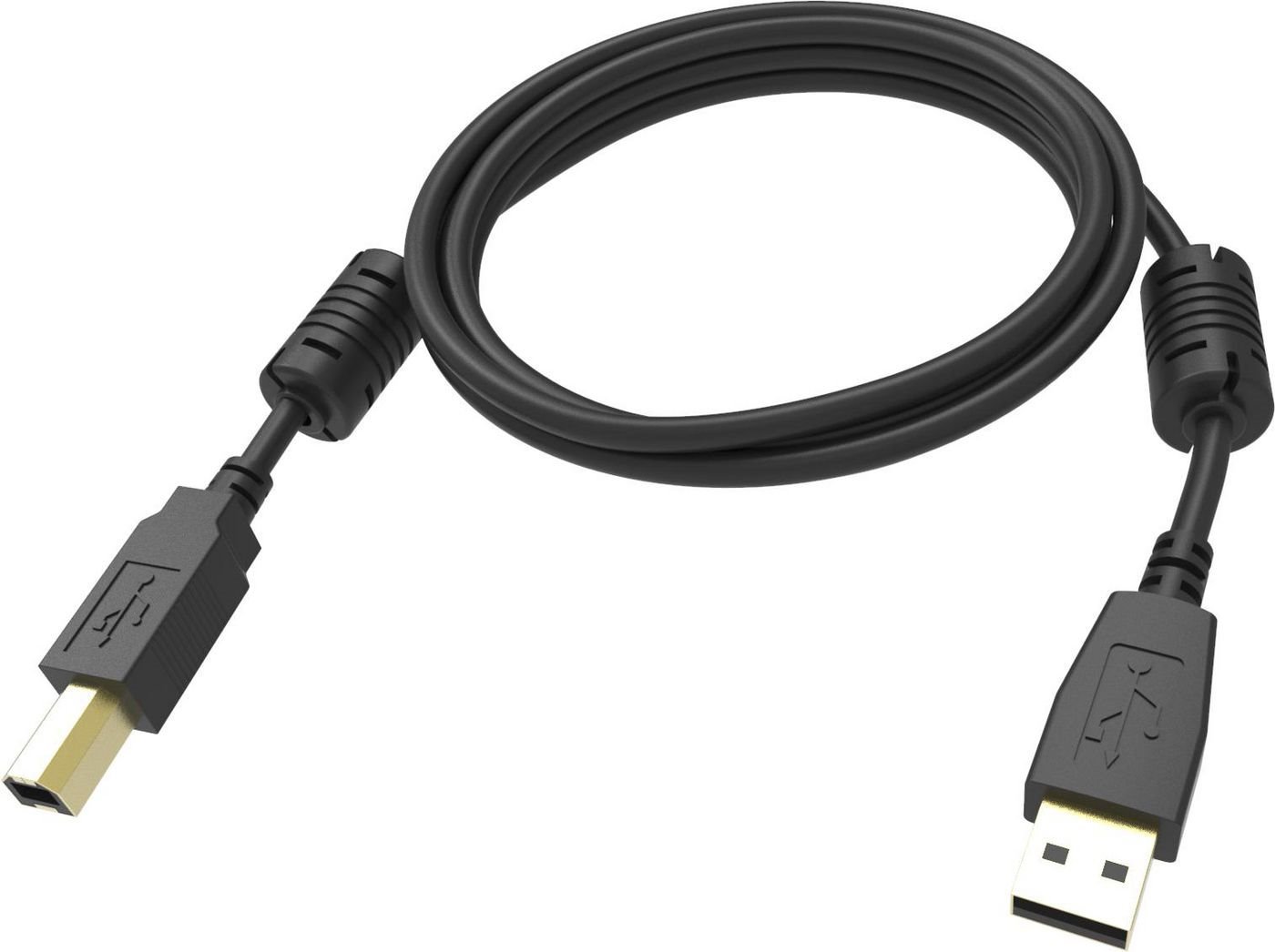 Vision Professional Usb 2.0 USB-kabel 2M Sort