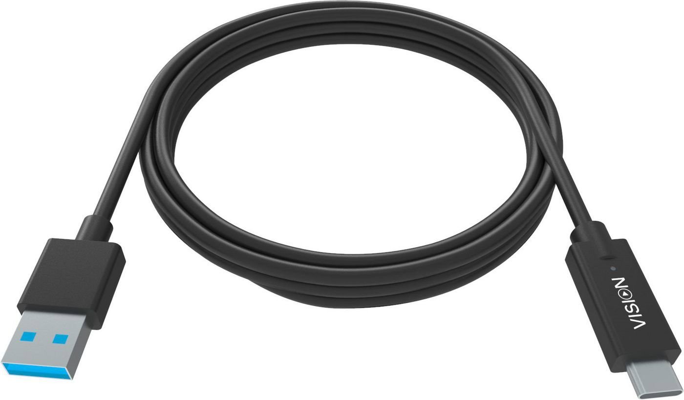 Vision Professional Usb 3.0 Usb Type-C Kabel Sort