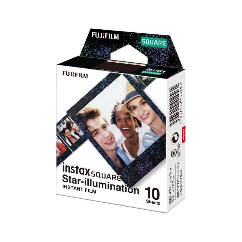 Fujifilm Instax Square Star Illumination Farvefilm Til Umiddelbar Billedfremstilling (Instant Film)