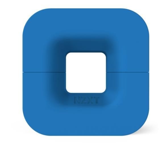 NZXT Puck Magnetholder Silicone Magnet BLÅ Headset Audiokabel