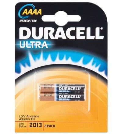 Duracell Ultra AAAA-type Standardbatterier