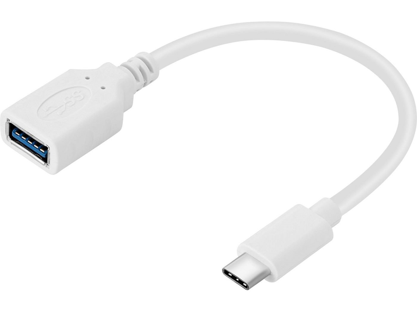 Sandberg Usb 3.0 / Usb 3.1 Usb-C Adapter 10CM Hvid