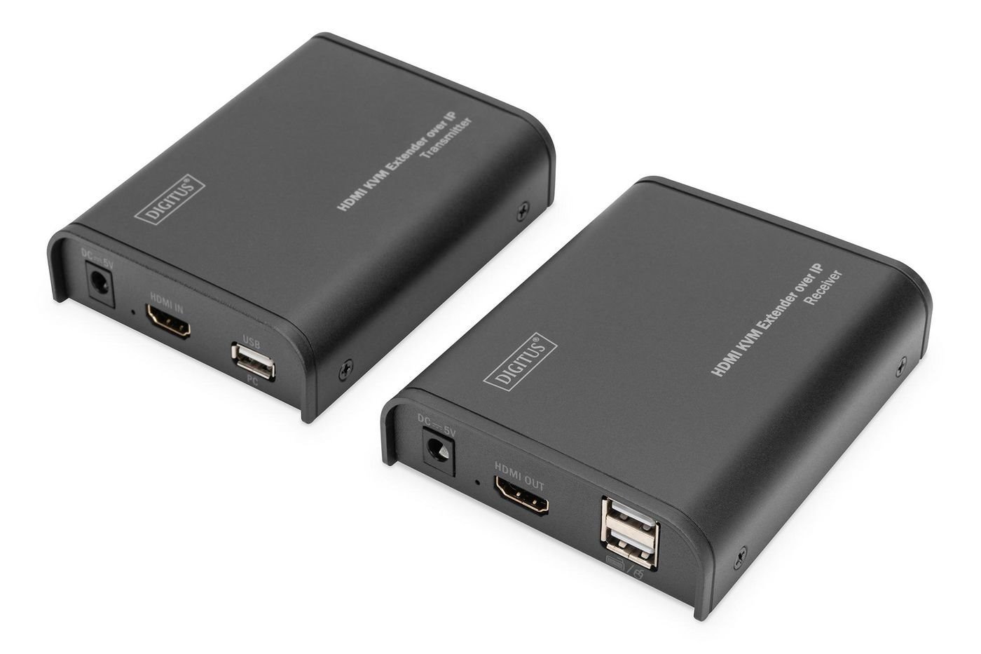 Digitus Professional Hdmi KVM Extender Over Ip, Set KVM / Audio Forlænger