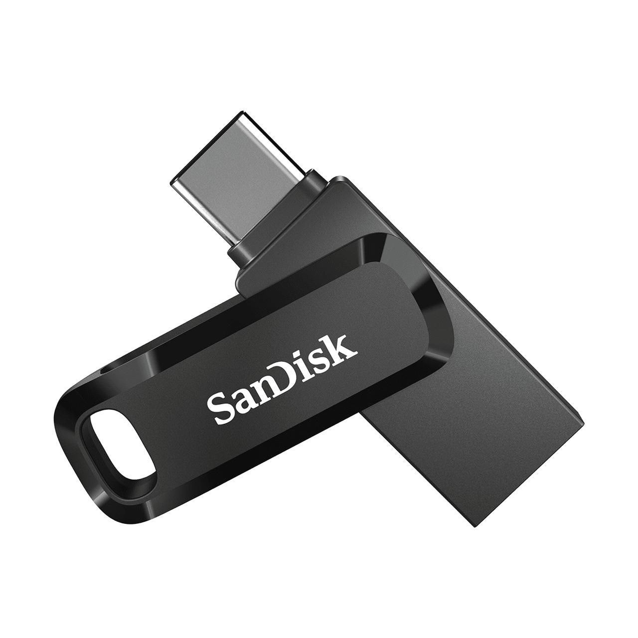 SanDisk Ultra Dual Drive Go 256GB Usb 3.1 Gen 1 / Usb-C Sort