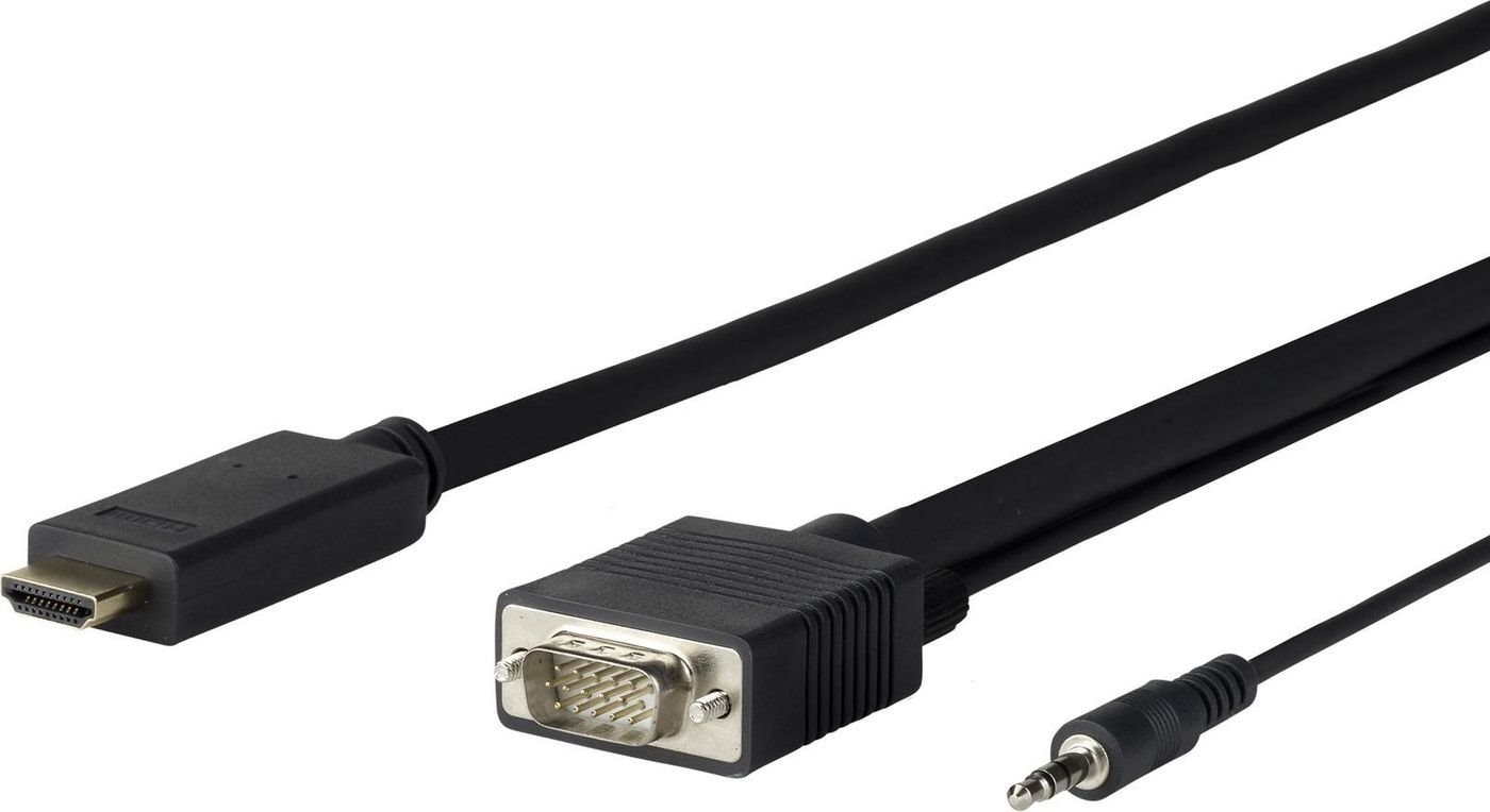 VivoLink Pro HDMI-kabel Hdmi / Vga / Audio 1M Sort