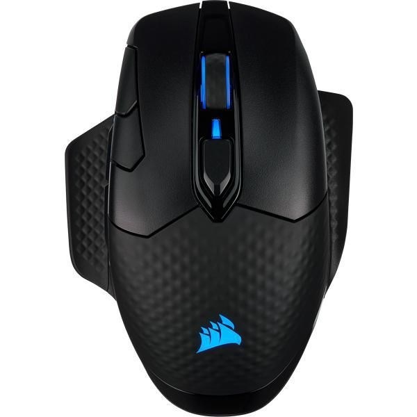 Corsair Gaming Dark Core RGB Pro Optisk TRÅDLØS Kabling Sort