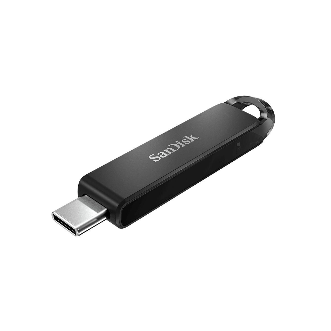 SanDisk Ultra 256GB Usb 3.1 Gen 1 / Usb-C Sort