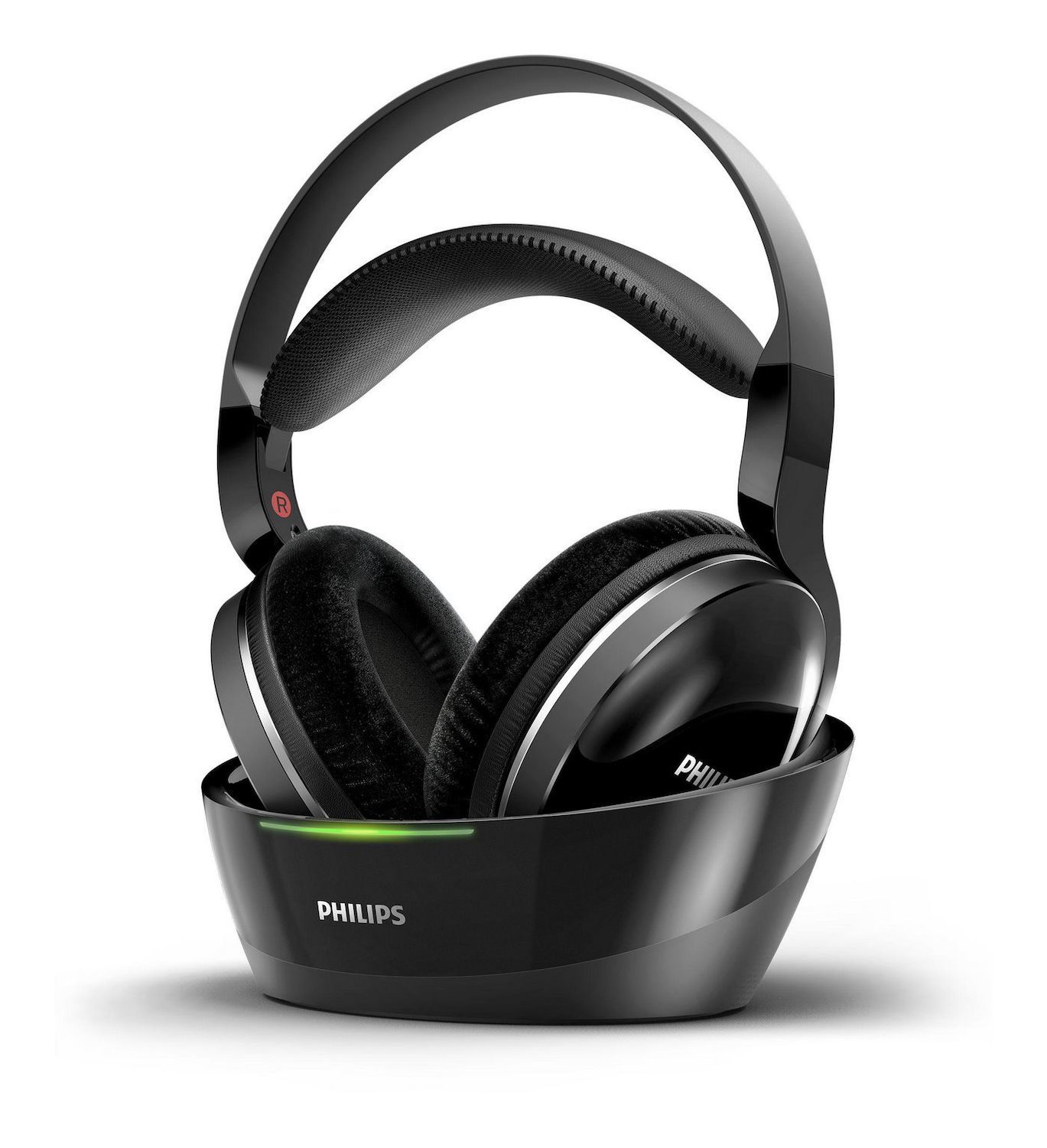 Philips SHD8850 TRÅDLØS TRÅDLØS Hovedtelefonsystem Sort