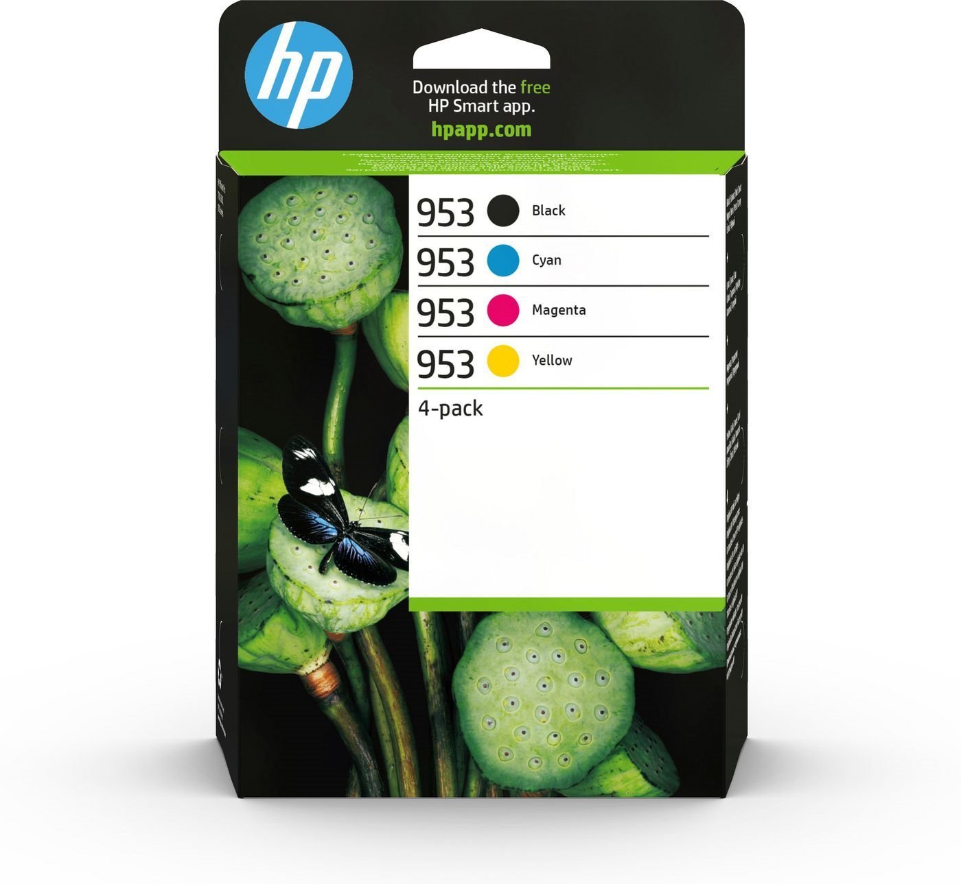 HP 953 Original Inkjet Ink Cartridge - CMYK - 4 / Pack