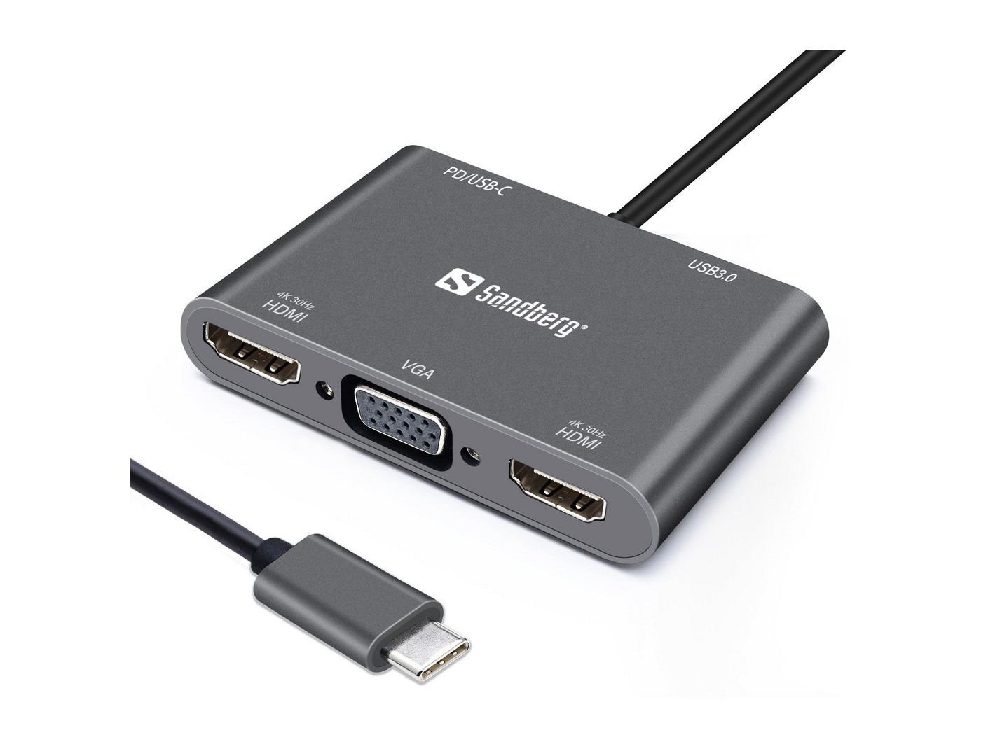 Sandberg Usb-C Dock Dockingstation