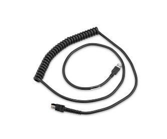 Zebra 2.74 m USB Data Transfer Cable for Scanner - 1