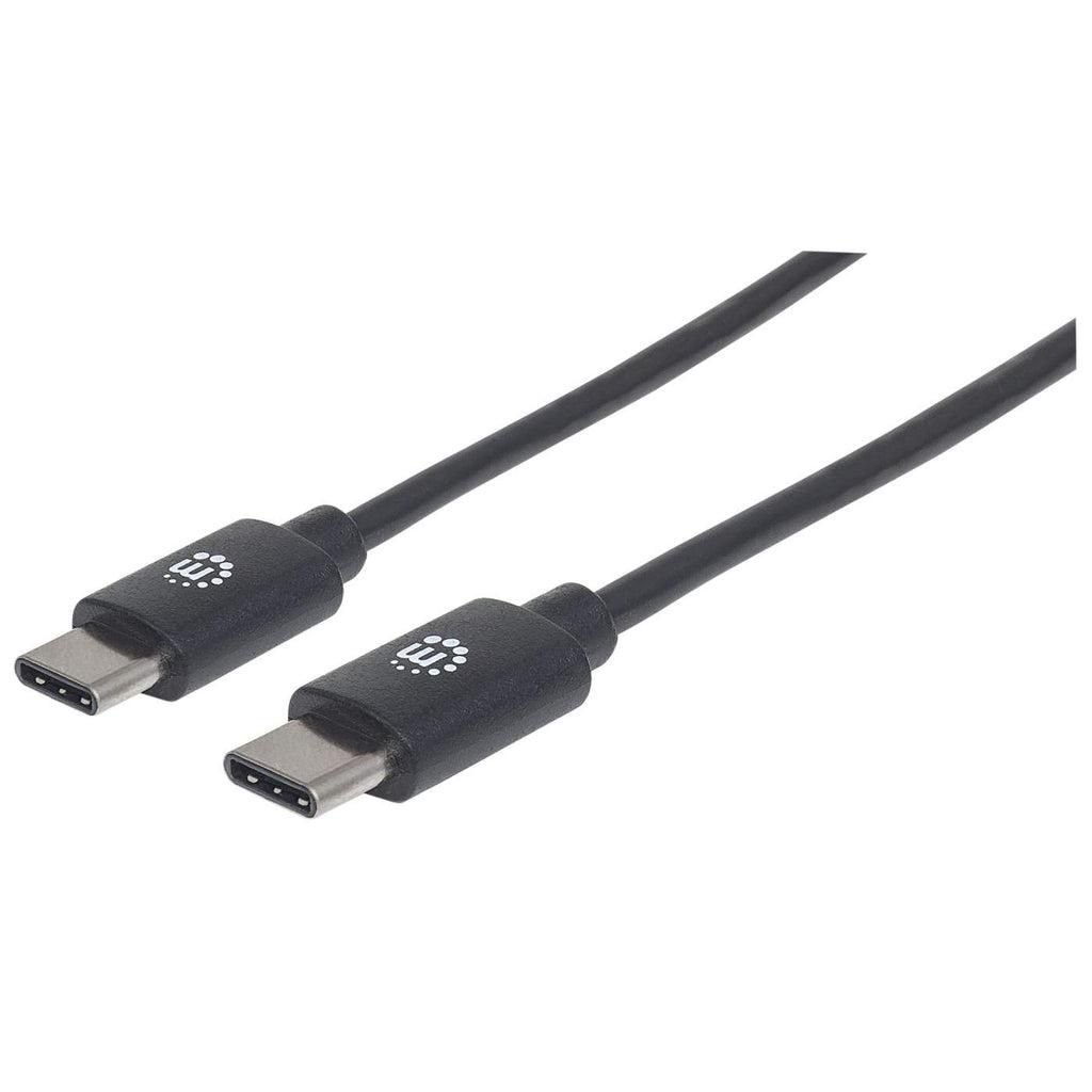 Manhattan Usb 2.0 Usb Type-C Kabel 1M Sort