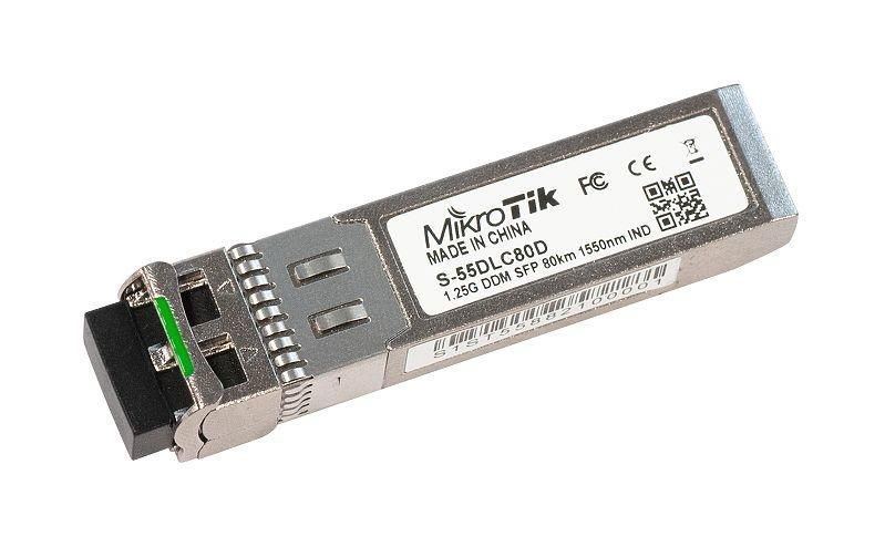 MikroTik S-55DLC80D SFP (mini-GBIC) Transceiver Modul