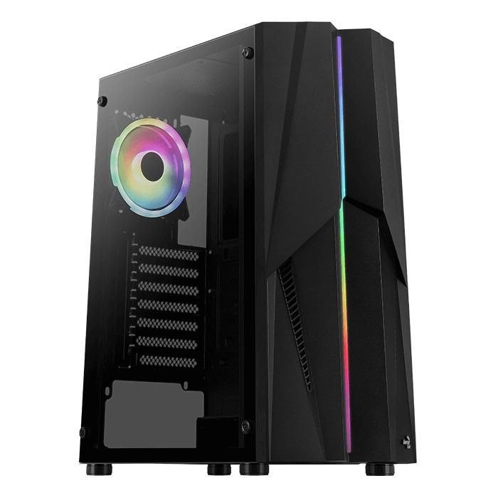 AeroCool Mecha Argb TÅRN Atx Ingen Strømforsyning Sort
