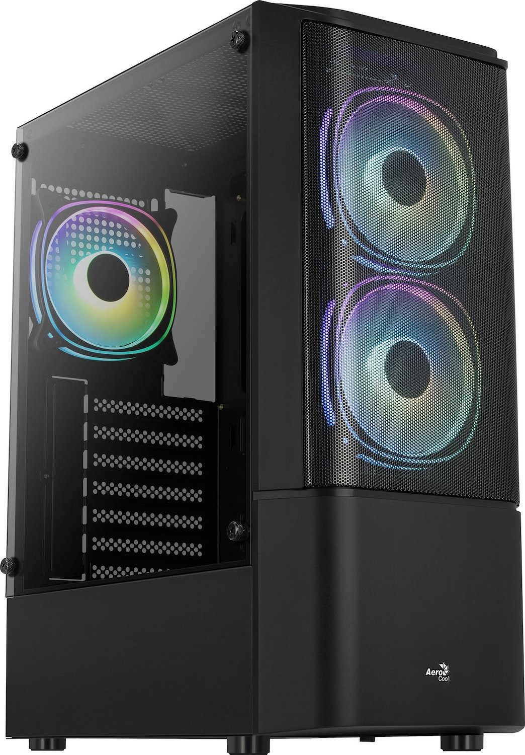 AeroCool Quantum Mesh TÅRN Atx No Power Supply Sort