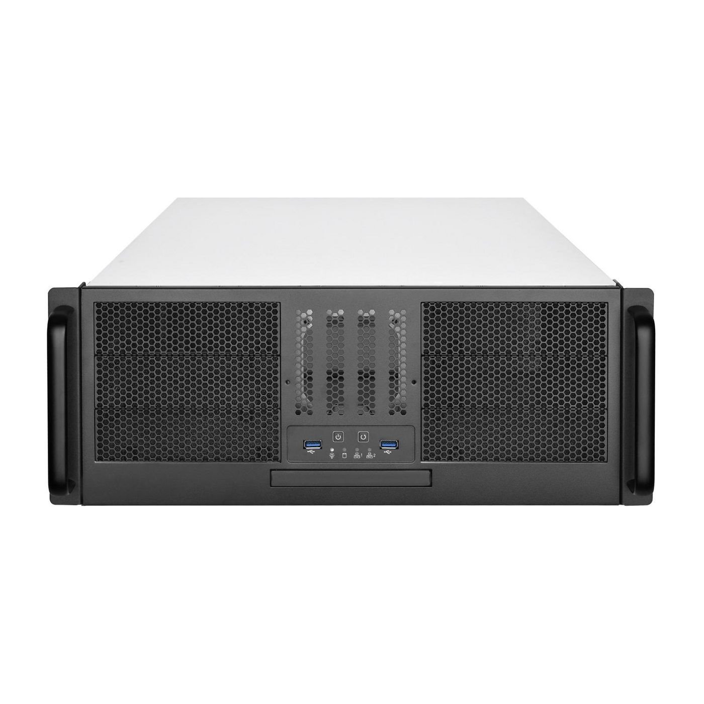 SilverStone RM41-506 Rackversion Ssi Ceb Ingen Strømforsyning Sort SØLV