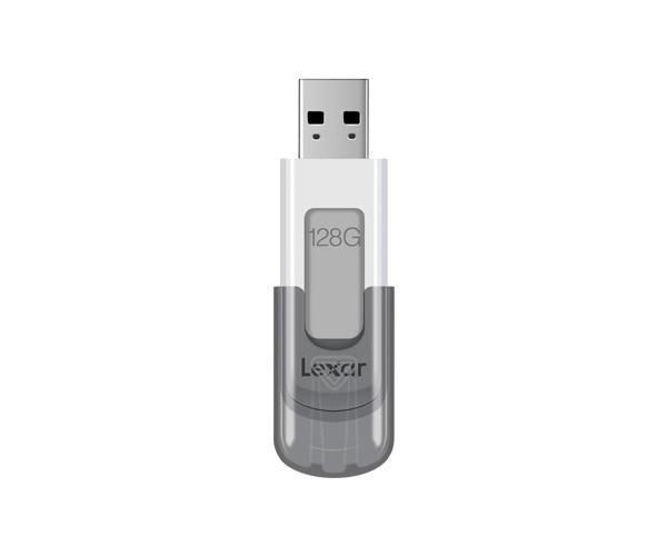 Lexar JumpDrive V100 128GB Usb 3.0 GRÅ Hvid