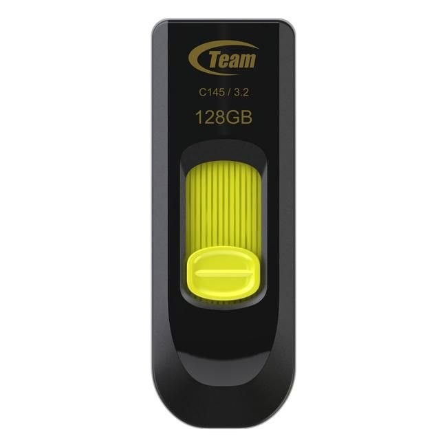 Team Color Series C145 128GB Usb 3.0 Sort Gul